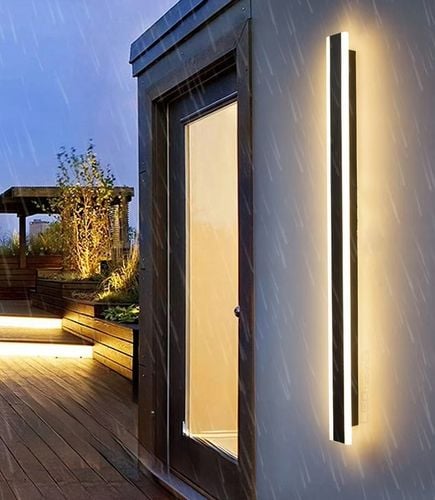 Lampa elewacyjna ogrodowa kinkiet zewnętrzny IP65 ścienny 9W LED CCD na Arena.pl