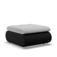 Pufa otwierana, schowek, Bosco, ekoskóra, 70x88x42 cm, czarny | TYLETEGOTU