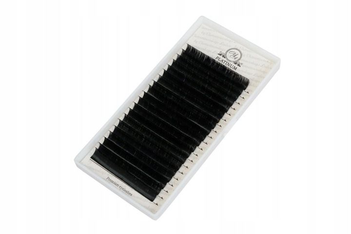 Rzęsy do przedłużania czarne PLATINUM 0,085 CC 11mm zdjęcie 1