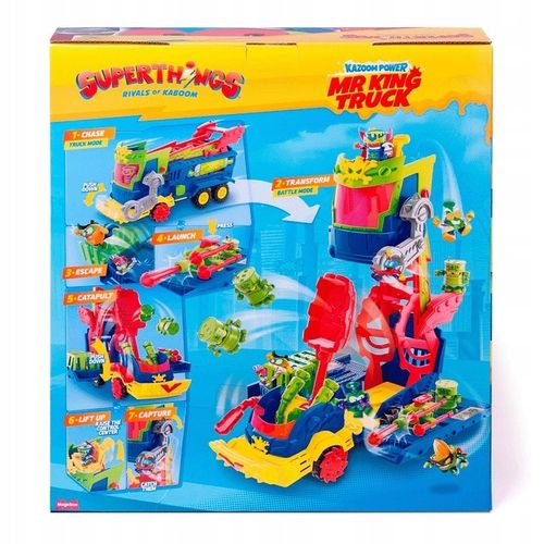 SUPERTHINGS ZINGS - KAZOOM POWER TRANSFORMUJĄCA CIĘŻARÓWKA MR. KING TRUCK na Arena.pl