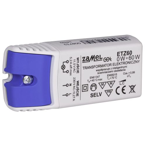 Transformator elektroniczny ETZ-60 Zamel na Arena.pl