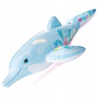 2X Dmuchany MATERAC DO PŁYWANIA DELFIN Intex 58535