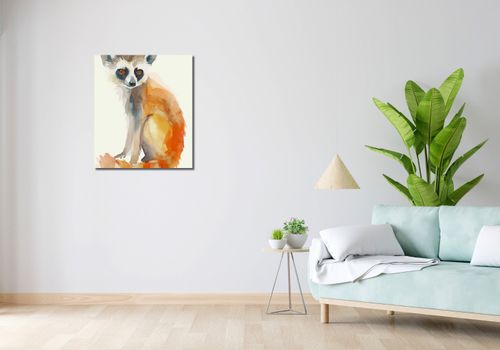 Obraz 60x70cm Lemurek na Arena.pl