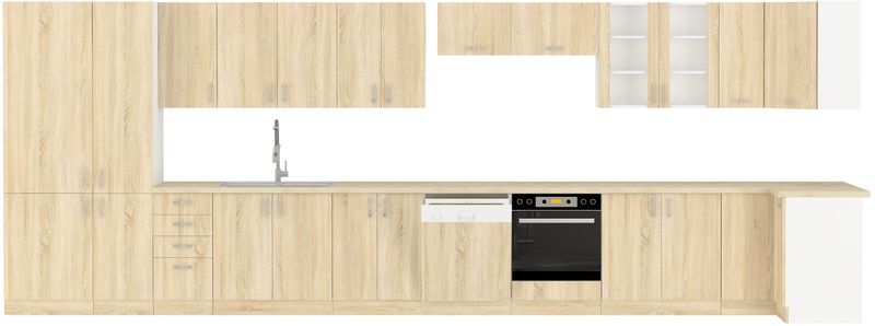 Meble kuchenne SARA SONOMA 260cm zdjęcie 3