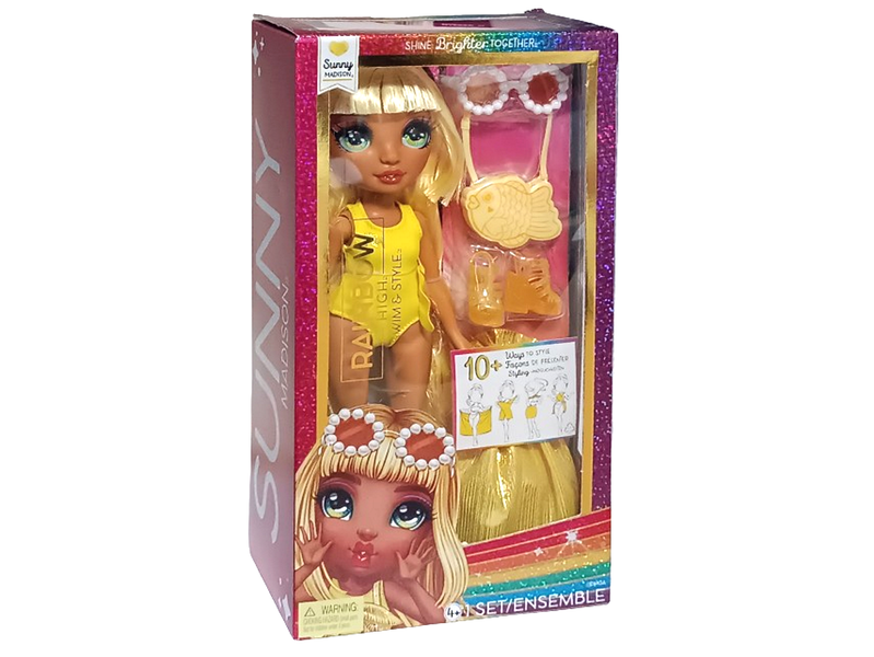 Lalka Rainbow High Swim & Style  - Sunny Madison zdjęcie 1