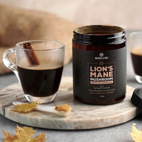 LION'S MANE 10:1 SOPLÓWKA JEŻOWATA 100G SOLVE LABS na Arena.pl