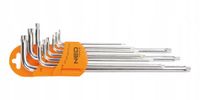 KLUCZE IMBUSOWE TORX Z MAGNESEM 9 SZT. NEO 09-526