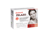 Feminovit Żelazo 30 tabletek powlekanych