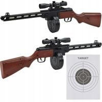 KARABIN PISTOLET NA KULKI PEPESZA 70CM LASER 6MM