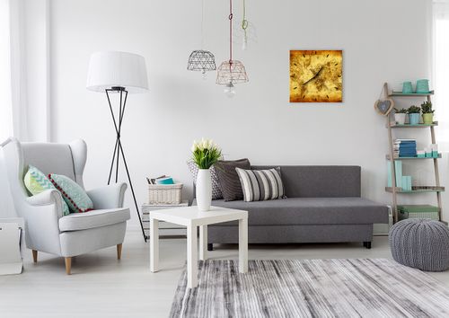 Zegar Ścienny - Mapa Świata - 40X40 Cm - C3Ac40X40-0127 na Arena.pl