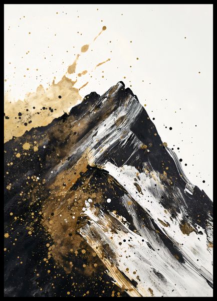 Plakat 50x70cm Złote Szczyty zdjęcie 2