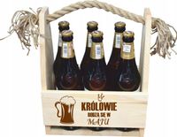 NOSIDŁO NA PIWO PREZENT GRAWER URODZINY KRÓLOWIE