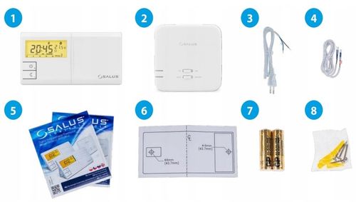 STEROWNIK REGULATOR POKOJOWY BEZPRZEWODOWY 091 FL/RF + KLUCZYK DO GRZEJNIKA na Arena.pl