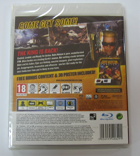 DUKE NUKEM FOREVER [PS3] NOWA na Arena.pl