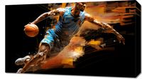 Obraz 70x40cm Przełomowy Drybling