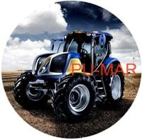 Opłatek na tort Urodziny Ciągnik Rolniczy John Deere Zetor Fendt Ursus