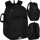 COOLPACK GRIF PLECAK MŁODZIEŻOWY SZKOLNY DWUKOMOROWY BLACK CZARNY 24 L