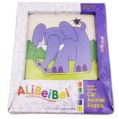 puzzle drewniane słoń