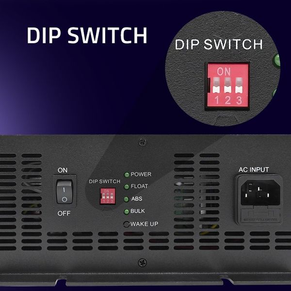 Inteligentna ładowarka do akumulatorów LiFePO4 AGM GEL SLA 50A 12V zdjęcie 8