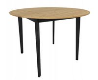 Stół okrągły EMMA PLUS 100 cm dąb D56 nowoczesny do kuchni i salonu