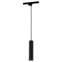 LAMPA wisząca PROFILE EYE 9338 Nowodvorski tuba OPRAWA zwis do 1-fazowego systemu szynowego czarna