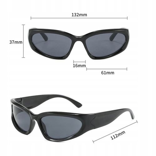 Dziecięce Okulary przeciwsłoneczne lustrzane sportowe dla dzieci + ETUI na Arena.pl