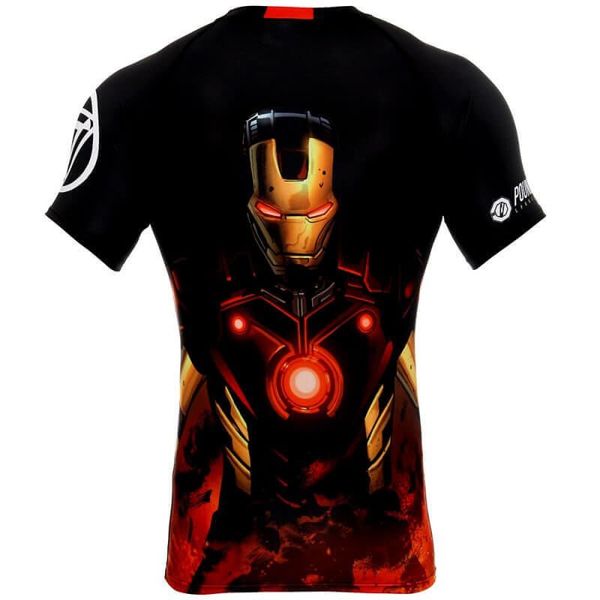 Poundout - Rashguard Marvel Iron Man S zdjęcie 1