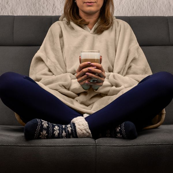 Bluzair - Bluza koc - Jasny beż zdjęcie 9