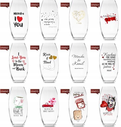 Wazon z nadrukiem UV podziękowanie dla pracownika na Arena.pl