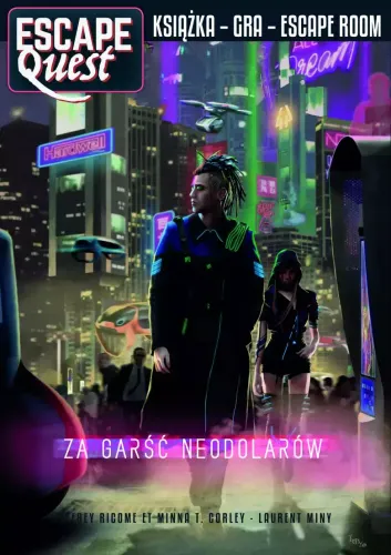 Gra paragrafowa wirtualna rzeczywistość - Escape Quest Za garść neodolarów na Arena.pl