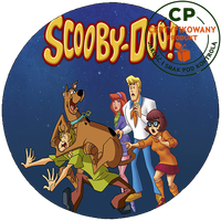 Opłatek na tort - Scoobie Doo