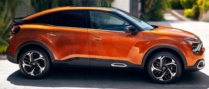 CITROEN C4 - Listwy CHROM na drzwi boczne dekoracyjne chromowane zdjęcie 1