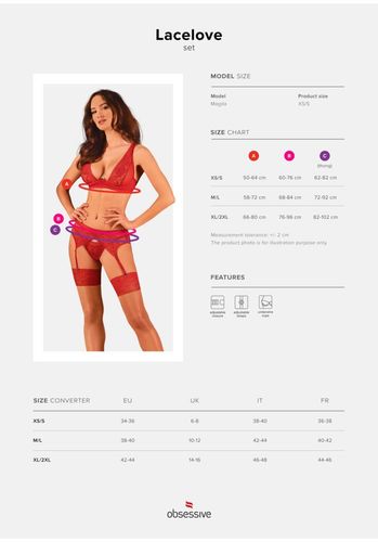 lacelove stringi xl/2xl na Arena.pl