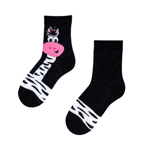 SKARPETKI WZOROWANE 6-11 LAT 30-32 wzór - dziewczynka na Arena.pl