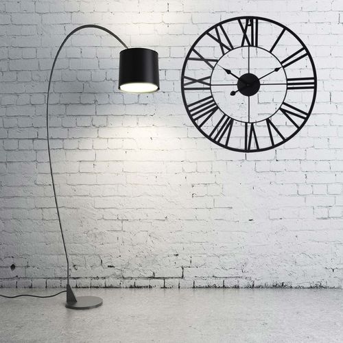 DUŻY METALOWY ZEGAR ŚCIENNY 470MM na Arena.pl