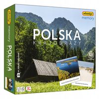 Gra Pamięciowa Memory Memo POLSKA KRAJOBRAZY Towarzyska Adamigo 5+