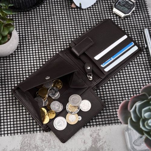 portfel męski skórzany z ochroną rfid paolo peruzzi t-48-br na Arena.pl