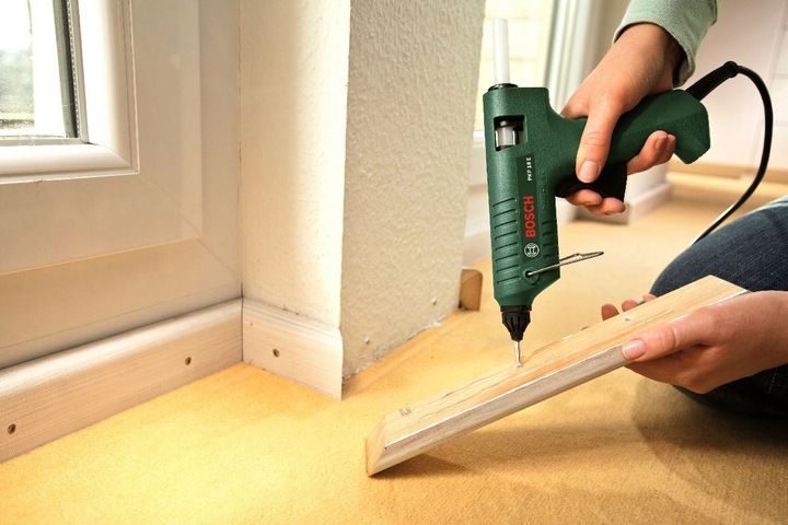 PISTOLET DO KLEJU NA GORĄCO BOSCH PKP 18 E + KLEJ zdjęcie 4