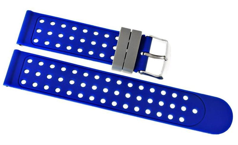 Pasek silikonowy NIEBIESKO-SZARY U12-20-7 zdjęcie 4