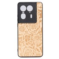 Drewniane Etui Bewood do Motorola Edge 50 Ultra RÓŻE ANIEGRE