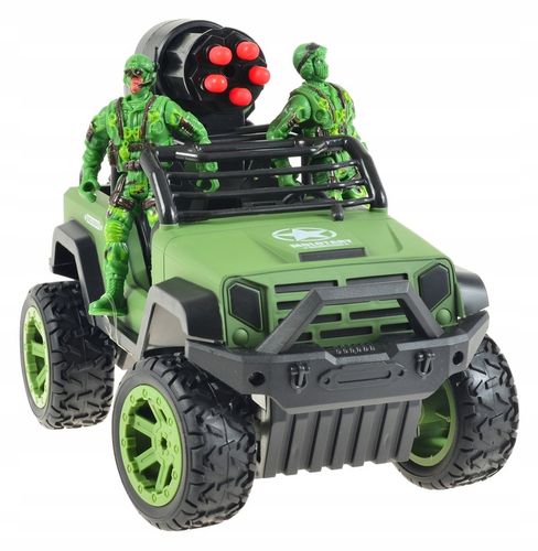 SAMOCHÓD ZDALNIE STEROWANY TERENOWY AUTO NA PILOTA WOJSKOWE WYRZUTNIA na Arena.pl