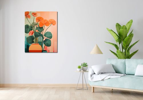 Obraz 70x90cm Kwiatowa Harmonia na Arena.pl