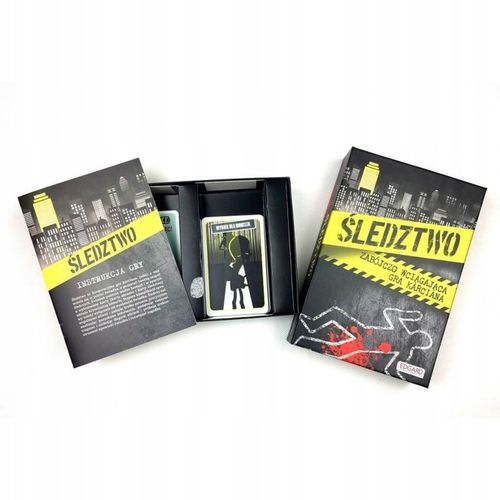 GRA KRYMINALNA ŚLEDZTWO TOWARZYSKA GRA KARCIANA EDGARD GAMES na Arena.pl