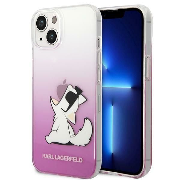 Etui Karl Lagerfeld do iPhone 15 Plus, iPhone 14 Plus, Różowy zdjęcie 1