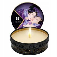 Świeczka owocowa do erotycznego masażu.