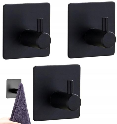 Łazienkowy Haczyk Wieszak Samoprzylepny 3Szt Loft na Arena.pl