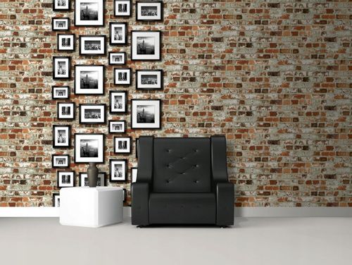 TAPETA MUR KAMIEŃ STARA CEGŁA EFEKT JAK 3D 102538 na Arena.pl