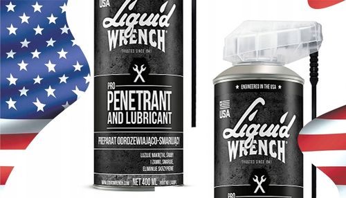 ODRDZEWIACZ WIELOFUNKCYJNY DO ŚRUB LIQUID WRENCH PRO PENETRANT SPRAY 400 ml na Arena.pl