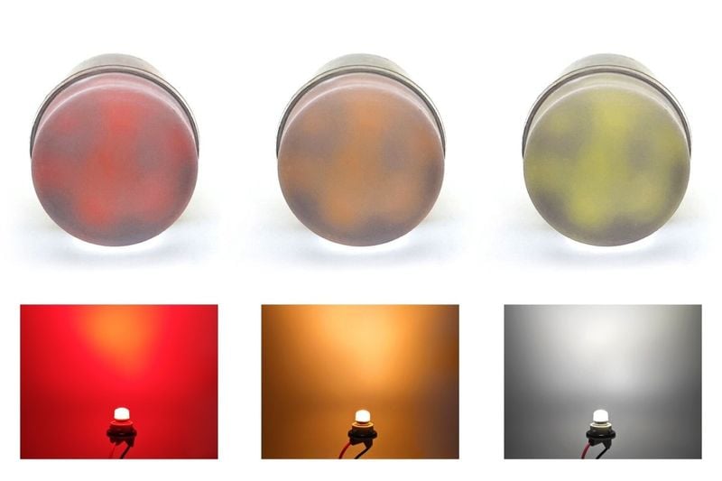 P21W, R10W, żarówka LED BA15S 12V CANBUS pomarańczowa 900lm mocna zdjęcie 12