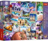 Puzzle 500 Premium Wspomnienia Z Podróży 37616